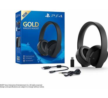 Produktbild Sony PlayStation 4 Gold Wireless Headset