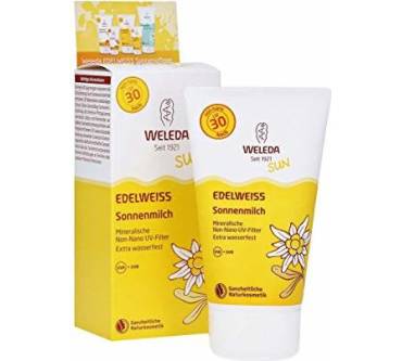 Produktbild Weleda Sun Edelweiss Sonnenmilch LSF 30