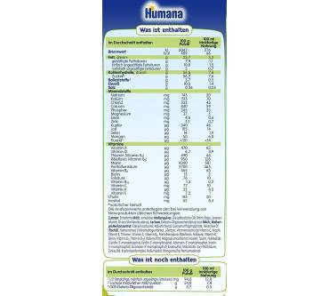 Produktbild Humana Anfangsmilch Pre