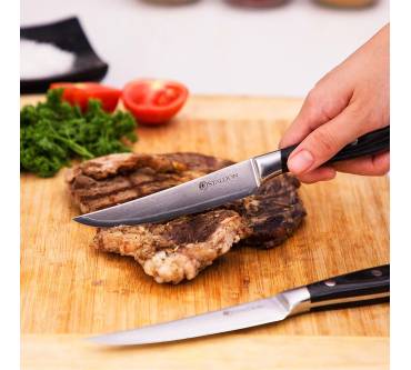 Produktbild Stallion Damastmesser Wave Steakmesser