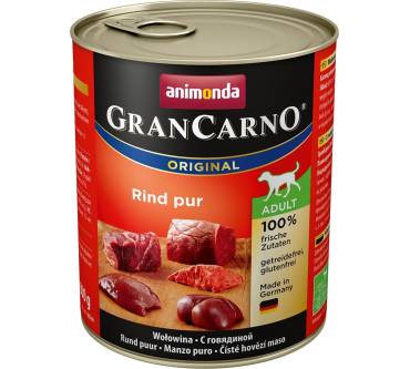 Produktbild Animonda GranCarno Adult Rind pur