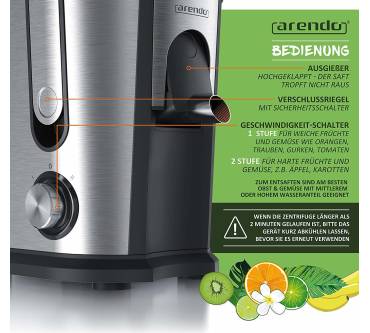 Produktbild Arendo Juicer 303341