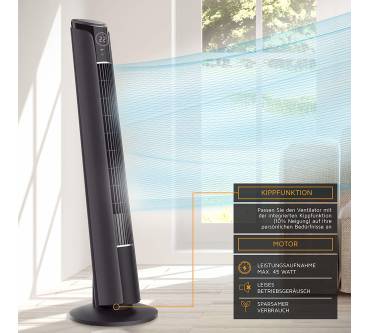 Produktbild Brandson Turmventilator mit Fernbedienung (108 cm)