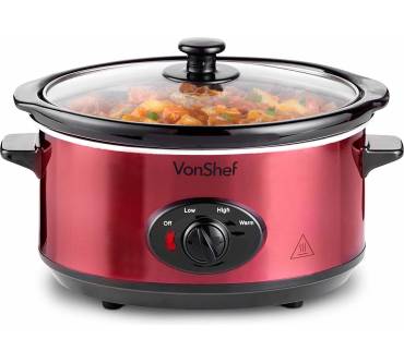 Produktbild VonShef Slow Cooker 3,5 Liter