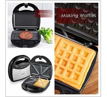 Produktbild Aicok 3-in-1 Sandwich Maker