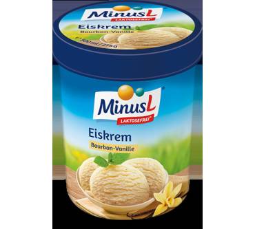 Produktbild MinusL Laktosefreie Eiskrem Bourbon-Vanille