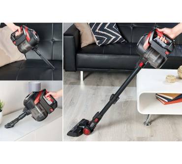 Produktbild Sichler 2in1-Akku-Zyklon-Staubsauger mit elektrischer Bürste BHS-500.ak