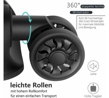 Produktbild Coolife Hartschalen-Kofferset