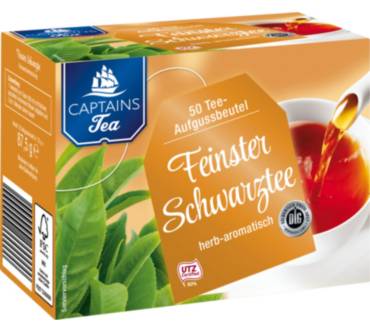 Produktbild Netto Marken-Discount / Captains Tea Feinster Schwarztee