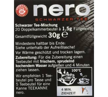 Produktbild Teekanne Nero, Schwarzer Tee