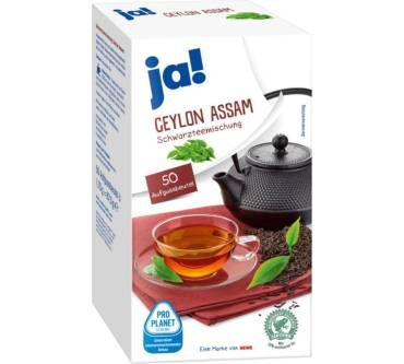 Produktbild Rewe / Ja! Ceylon-Assam