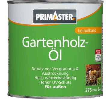 Produktbild Globus Baumarkt / Primaster Gartenholzöl