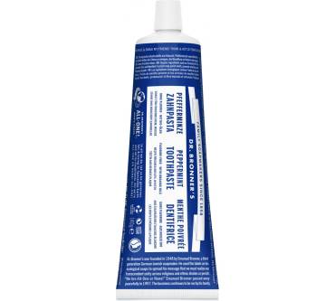 Produktbild Dr. Bronner‘s Pfefferminze-Zahnpasta ohne Fluorid