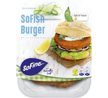 Produktbild SoFine SoFish Burger