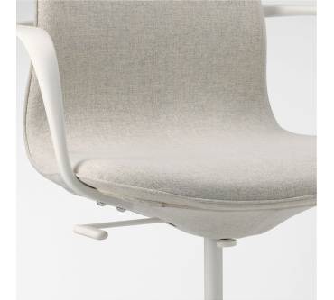 Produktbild Ikea Långfjäll Drehstuhl mit Armlehnen