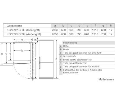 Produktbild Bosch Serie 6 KGN39AI45