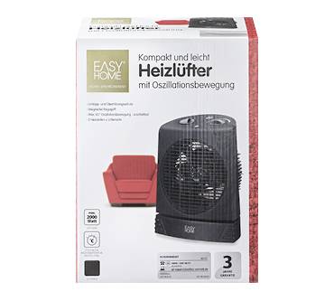 Produktbild Aldi Süd / Easy Home Heizlüfter