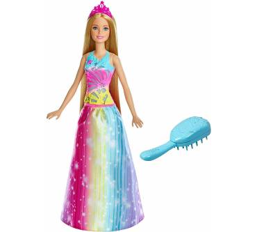 Produktbild Barbie Dreamtopia Regenbogen- Königreich Magische Haarspiel- Prinzessin