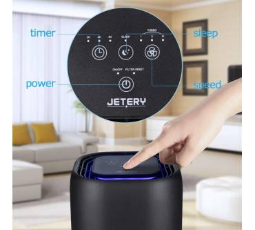 Produktbild Jeterey Luftreiniger mit HEPA-Kombifilter