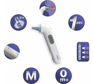 Produktbild Braun ThermoScan 3 (IRT 3030)