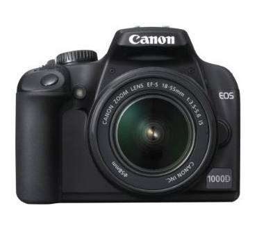 Produktbild Canon EOS 1000D Kit (mit EF-S 18 - 55 mm 1:3,5-5,6 IS)