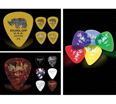 Produktbild Jim Dunlop Ultex, Gels und Celluloid Picks