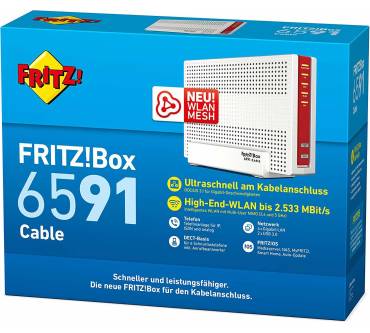 Produktbild AVM FRITZ!Box 6591 Cable