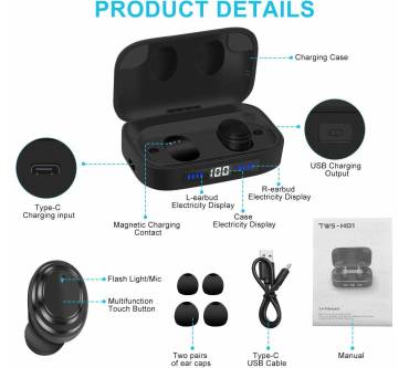 Produktbild Ceppekyy TWS-H01
