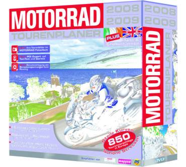 Produktbild PTV MOTORRAD Tourenplaner 2008/2009