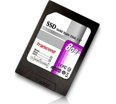 Produktbild Transcend 2.5'' Solid State Disk 8GB (TS8GSSD25-S)