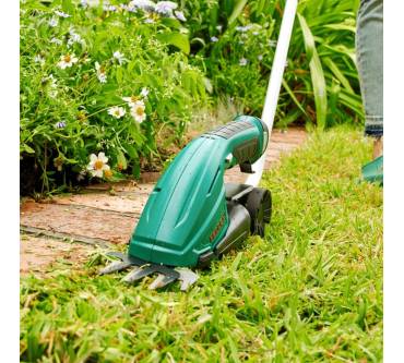 Produktbild Aldi / Ferrex Akku-Gras- und -Strauchschere