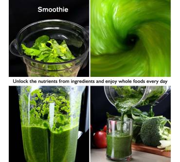 Produktbild Homgeek H24956 Standmixer 2000 Watt (Modell 2019)