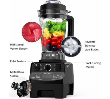 Produktbild Homgeek H24956 Standmixer 2000 Watt (Modell 2019)