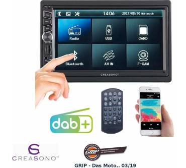 Produktbild Creasono 2 Din Radio