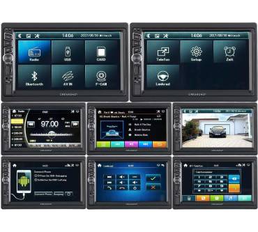 Produktbild Creasono 2 Din Radio