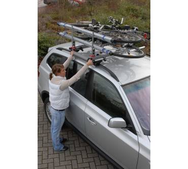 Produktbild Fischer Dach-Fahrradträger Dachlift für zwei Fahrräder