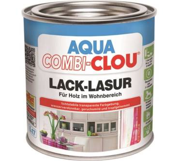 Produktbild Clou Aqua Combi-Clou Lack-Lasur für Holz
