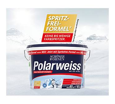 Produktbild Schöner Wohnen Polarweiss (mit Spritzfrei-Formel)