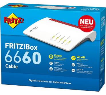Produktbild AVM FRITZ!Box 6660 Cable
