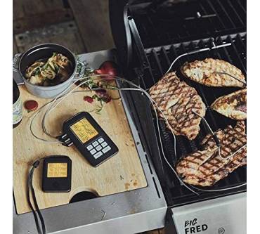 Produktbild Burnhard Digitales BBQ Thermometer inkl. 4 Sonden