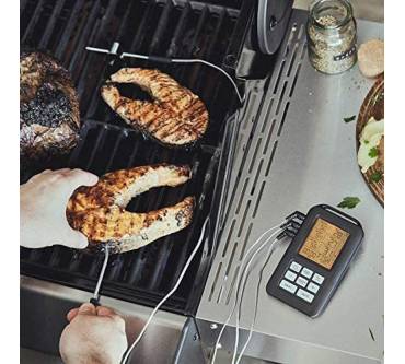 Produktbild Burnhard Digitales BBQ Thermometer inkl. 4 Sonden