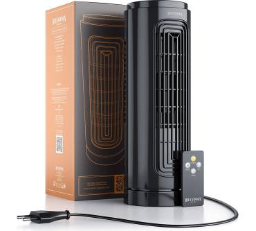 Produktbild Brandson Tischventilator mit Fernbedienung (31,5 cm)