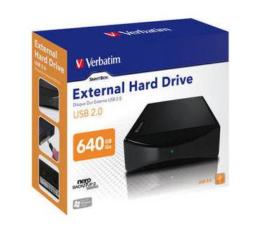 Produktbild Verbatim SmartDisk External Hard Disk 640GB
