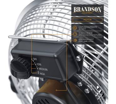 Produktbild Brandson Retro Windmaschine S