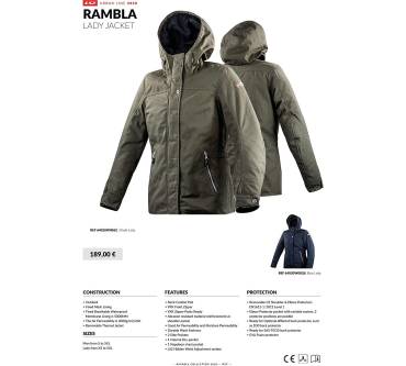 Produktbild LS2 Helmets Rambla Lady Jacket