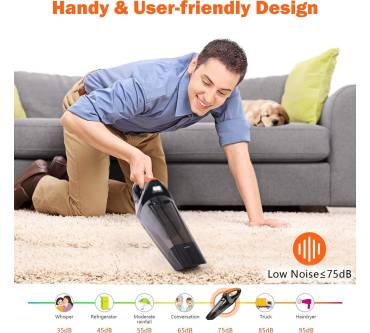 Produktbild VacPower 6500pA Handstaubsauger