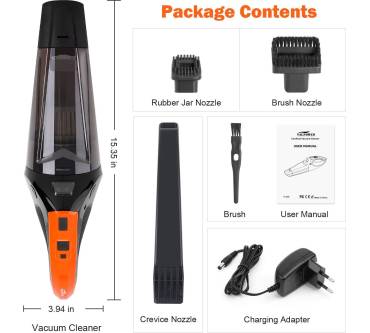 Produktbild VacPower 6500pA Handstaubsauger