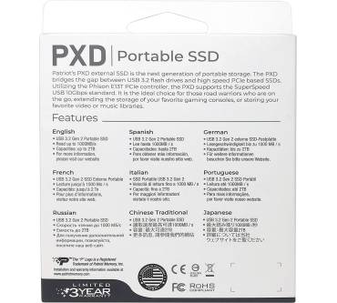 Produktbild Patriot Memory PXD