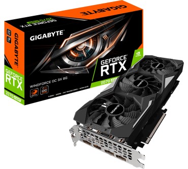 Produktbild GigaByte GeForce RTX 2070 Windforce OC 3X 8G
