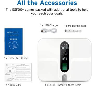 Produktbild Etekcity WIFI Smart Waage (ESF00+)